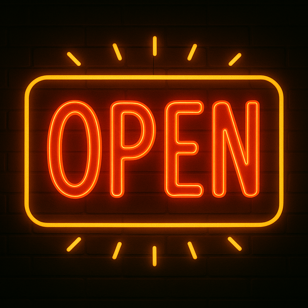 Open for Business